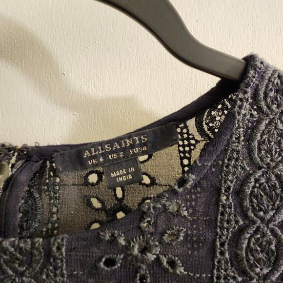 Allsaints lace blouse - Picture 3 of 4